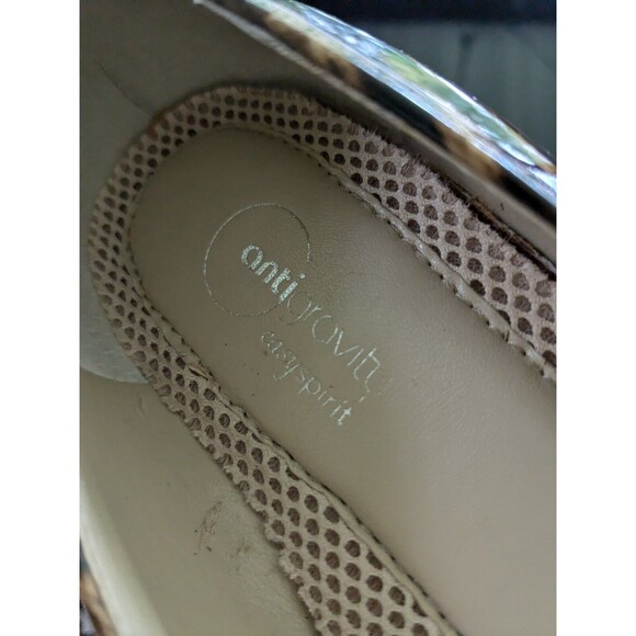 Easy Spirit AntiGravity Heels Womens Size 8.5 Leopard Print Pumps Patent Leather - Picture 12 of 13